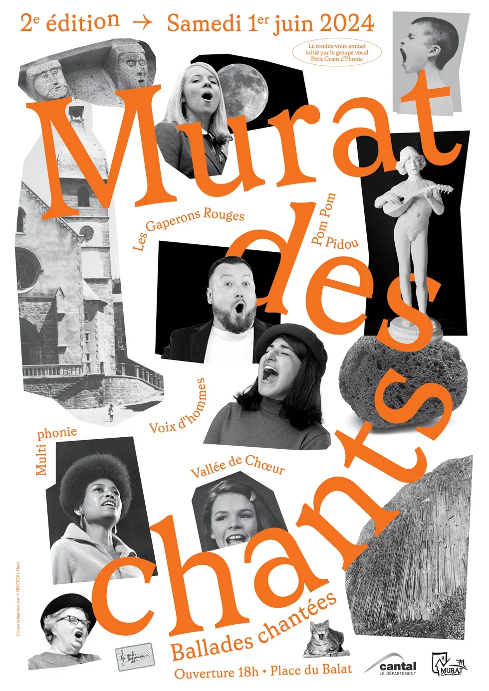 Affiche du festival Murat des Chants
