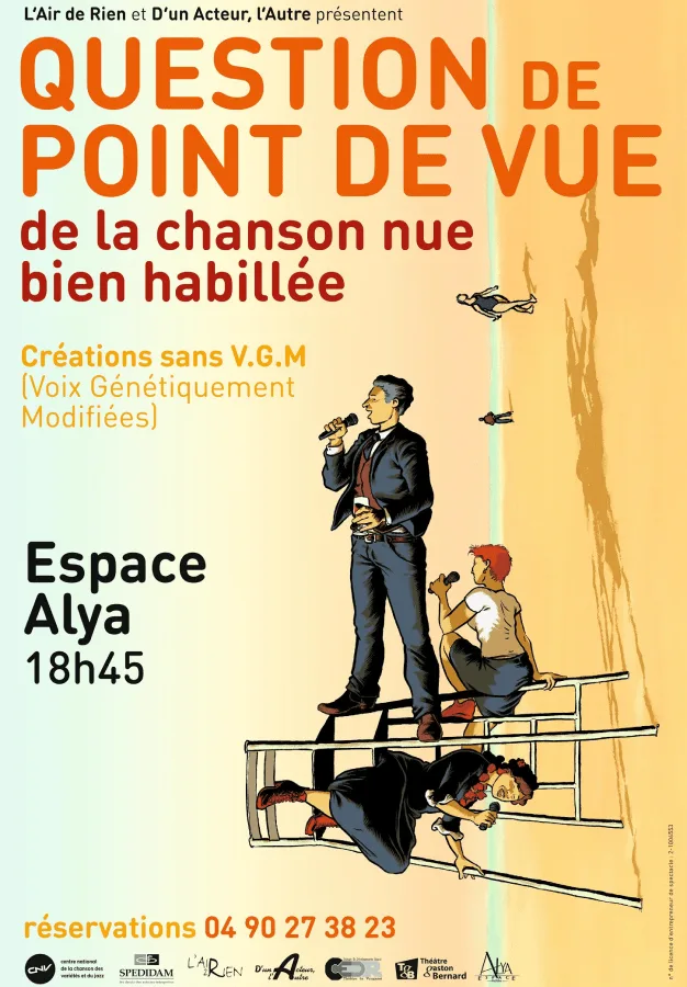Affiche du spectacle Question de point de vue