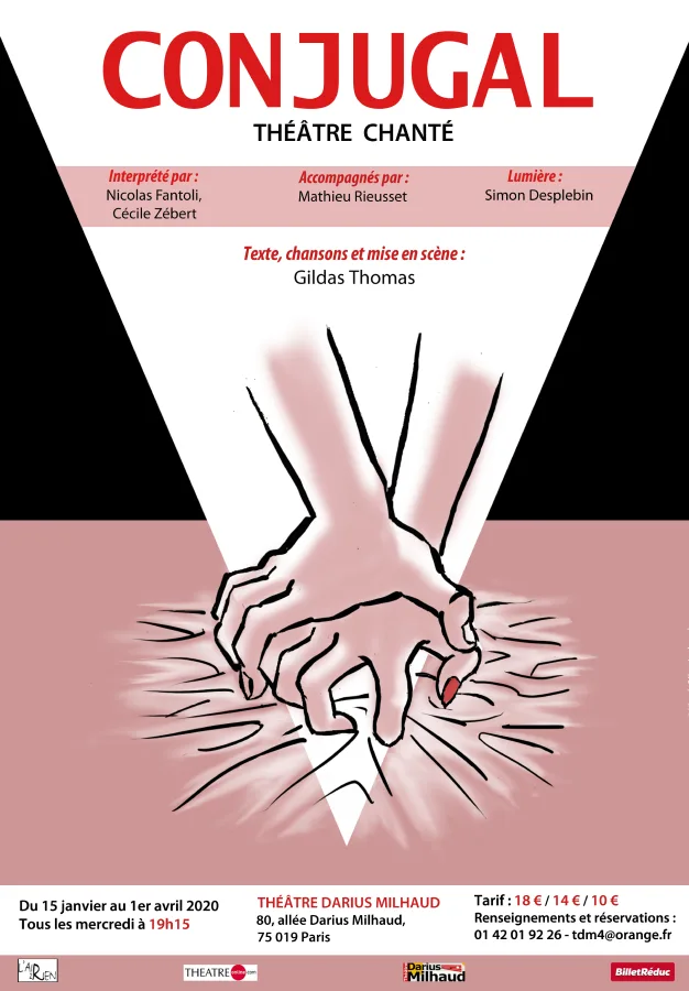 Affiche du spectacle Conjugal